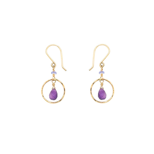 Eternal Amethyst Earring