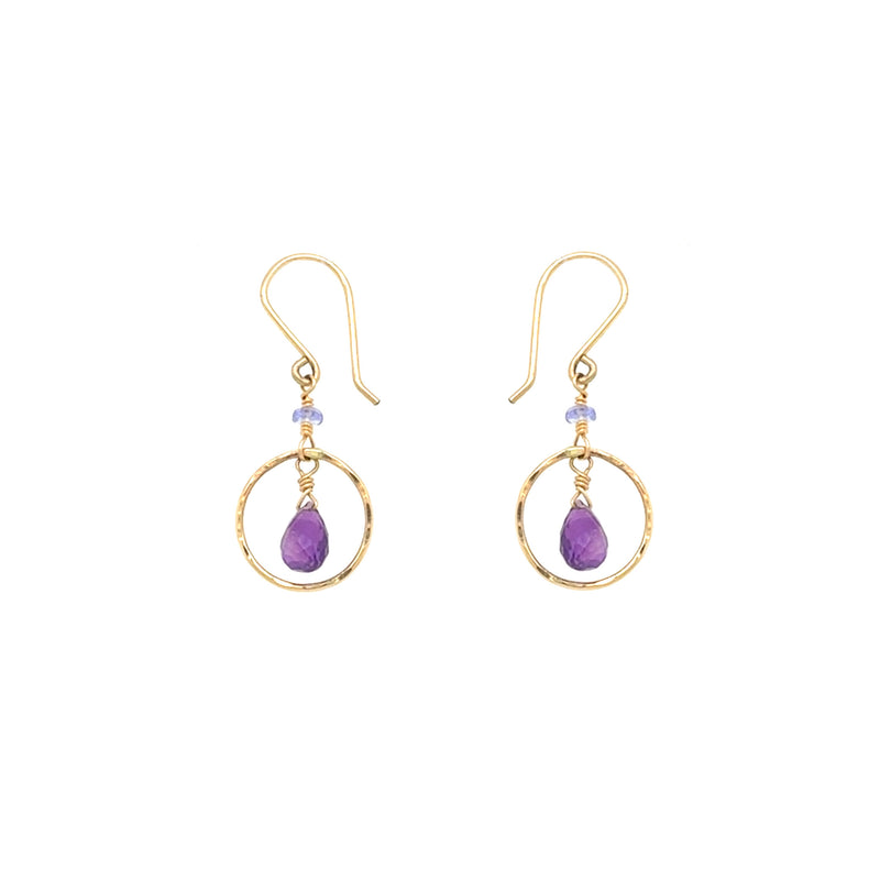 Eternal Amethyst Earring