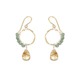 Sagebrush Asymmetrical Earring