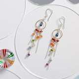 Rainbow Tassel Earring
