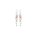 Rainbow Tassel Earring