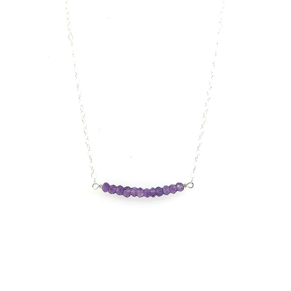 Amethyst Gembar in Silver