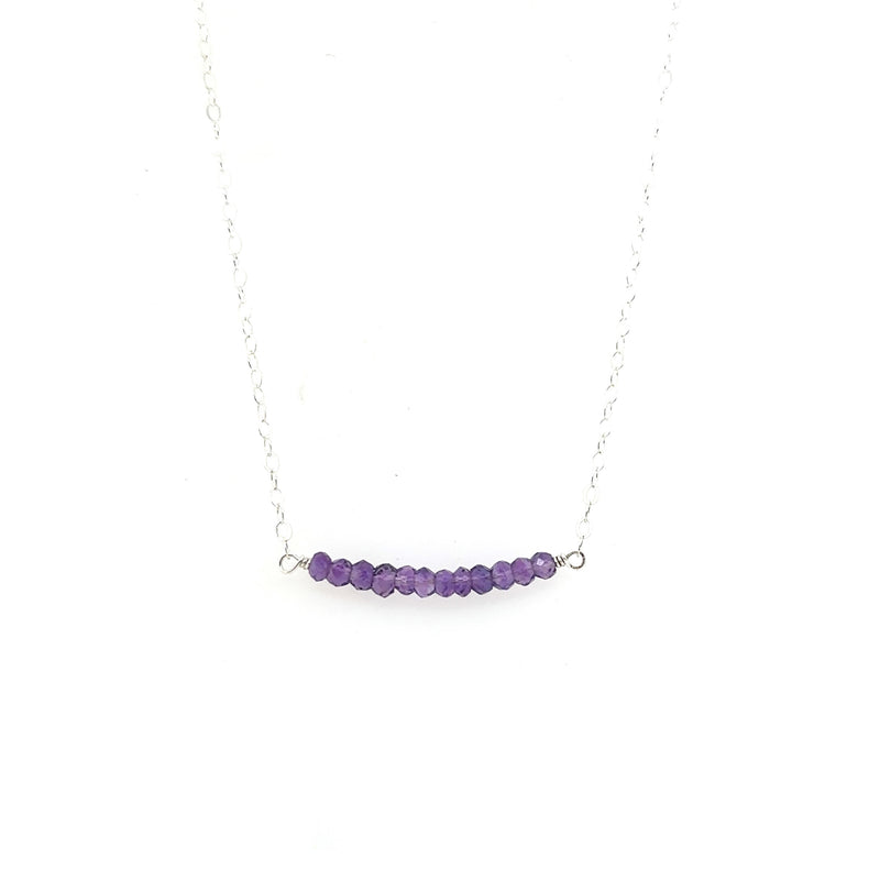 Amethyst Gembar in Silver