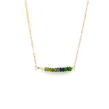 Green Ombre Gembar in Gold