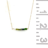 Green Ombre Gembar in Gold