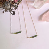 Green Ombre Gembar in Gold