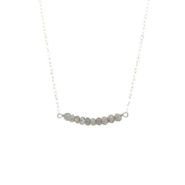 Labradorite Gembar in Silver
