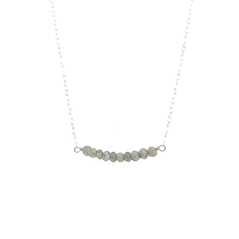 Labradorite Gembar in Silver