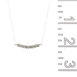Labradorite Gembar in Silver