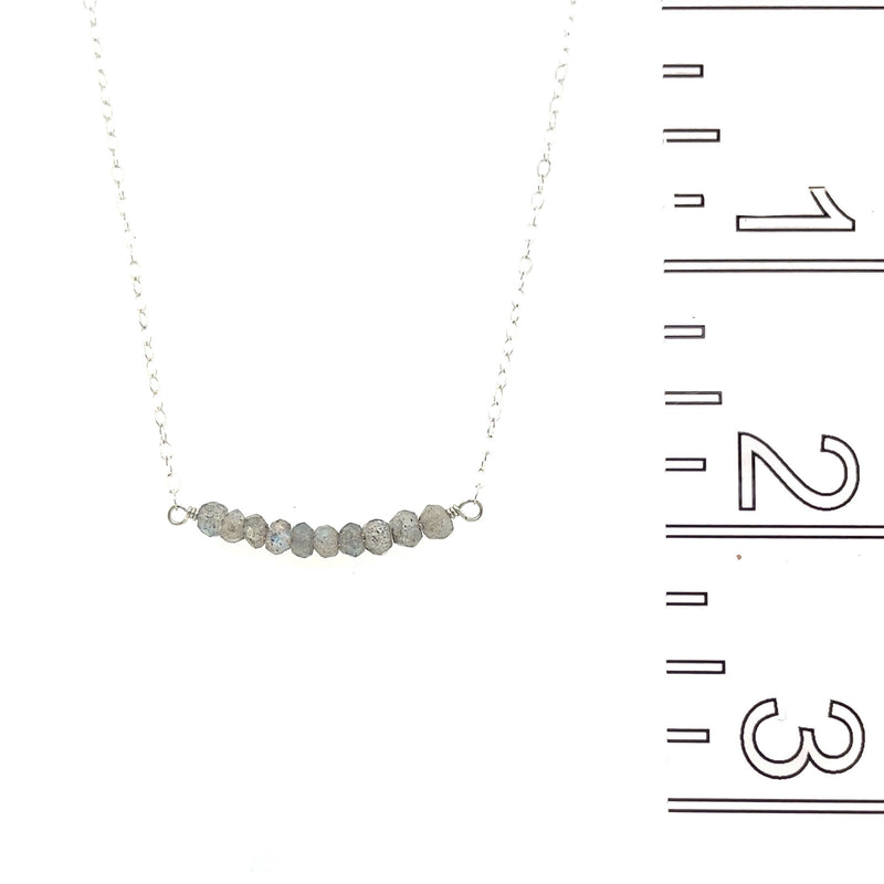Labradorite Gembar in Silver