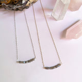 Labradorite Gembar in Silver