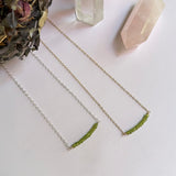 Peridot Gembar in Silver