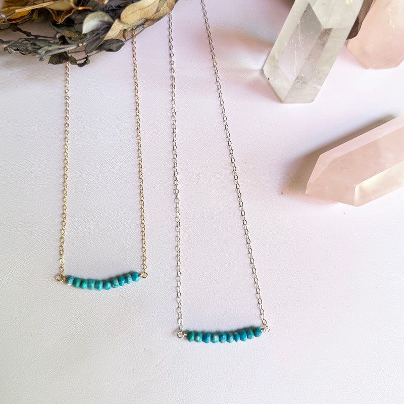 Turquoise Gembar in Silver