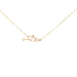 Double Blue Necklace