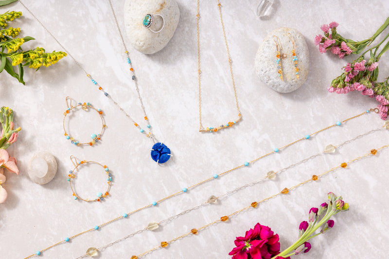 Azurite Pendant Necklace