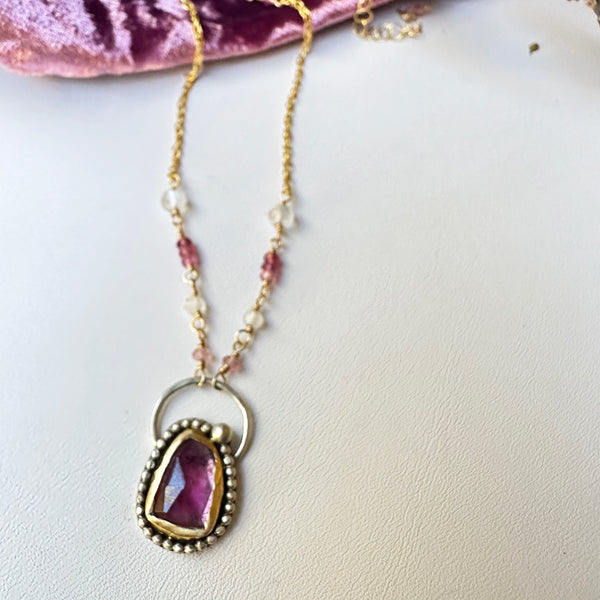 Glowing Western Sunset Necklace