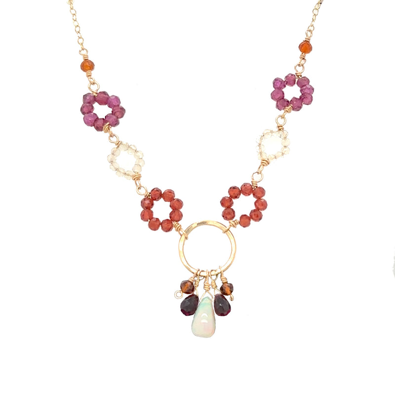 Fossilized Colors Necklace