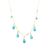 Turquoise Seadrop Necklace
