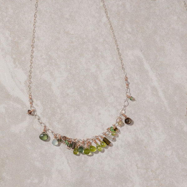 Moss Scatter Necklace