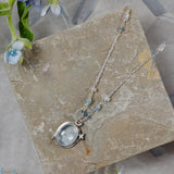 Aquamarine Talisman Necklace