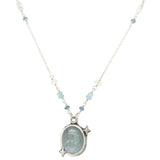 Aquamarine Talisman Necklace