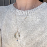 Between Lake and Sky Necklace