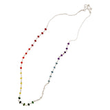 Hand Wrapped Rainbow Necklace