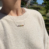 Wrapped Rainbow Glow Necklace