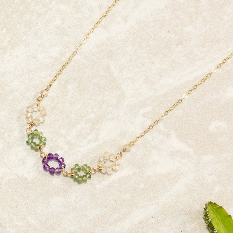 Desert Wildflower Bloom Necklace