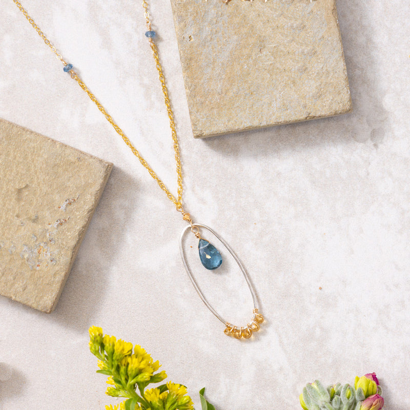 Frosted Bloom Necklace