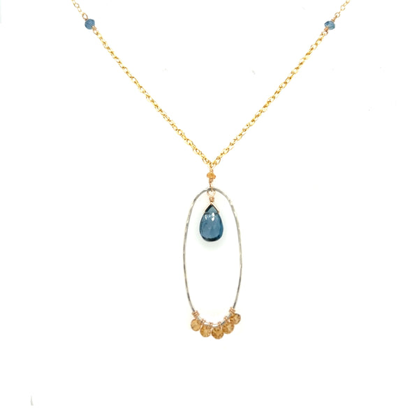 Frosted Bloom Necklace