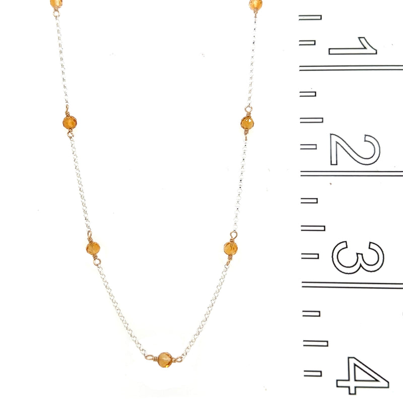 Gemstone Buds Necklace