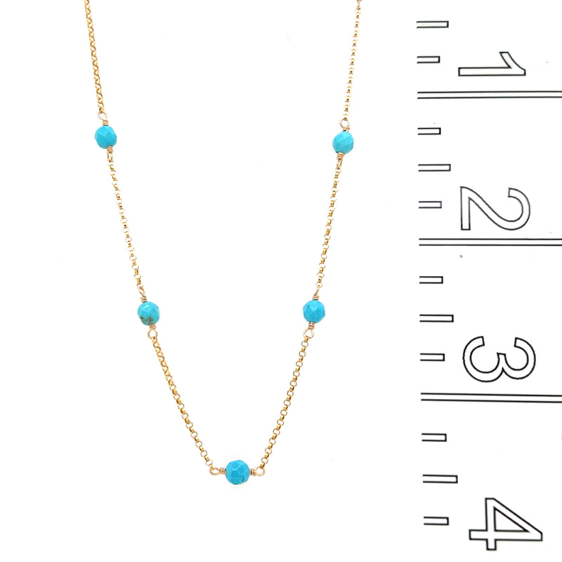 Gemstone Buds Necklace