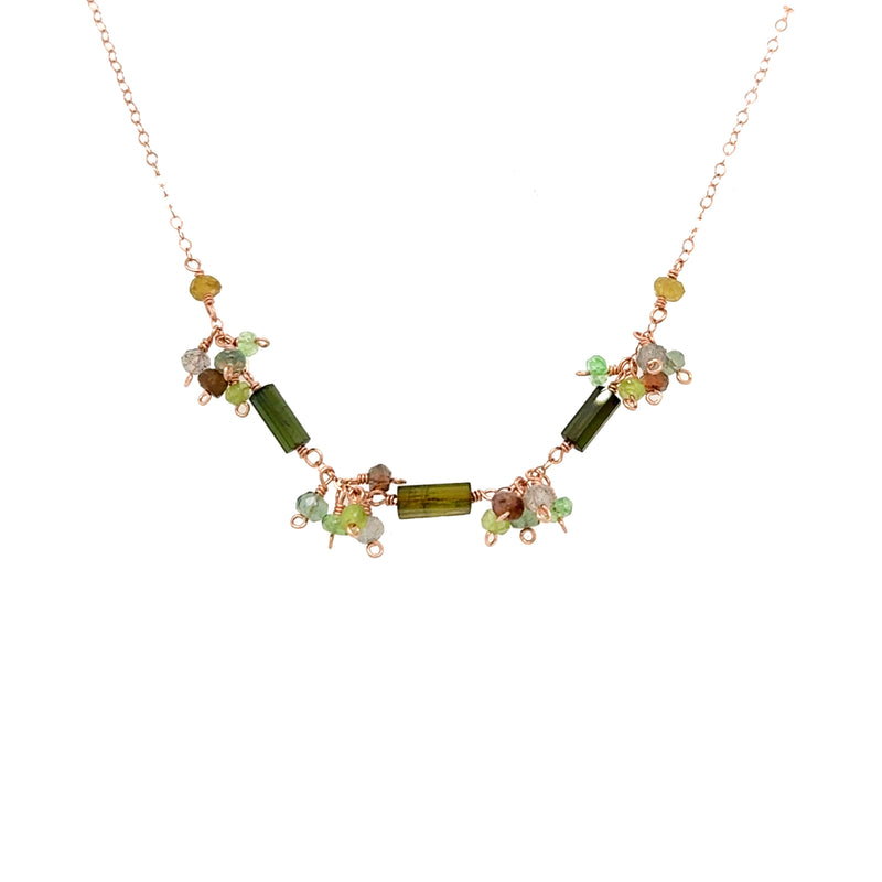 Sprig Tassel Necklace