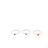 Blue Sapphire Stacking Ring