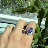 Brilliant Purple Amethyst Ring