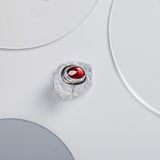 Red Garnet Ring