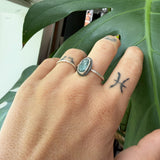 Indigo Kyanite Ring