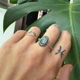 Indigo Kyanite Ring