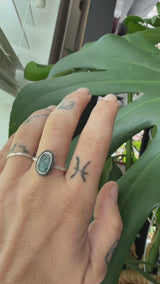 Indigo Kyanite Ring