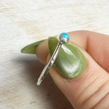 Dainty Turquoise Stacking Ring