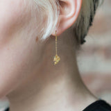Opal Cluster Earring
