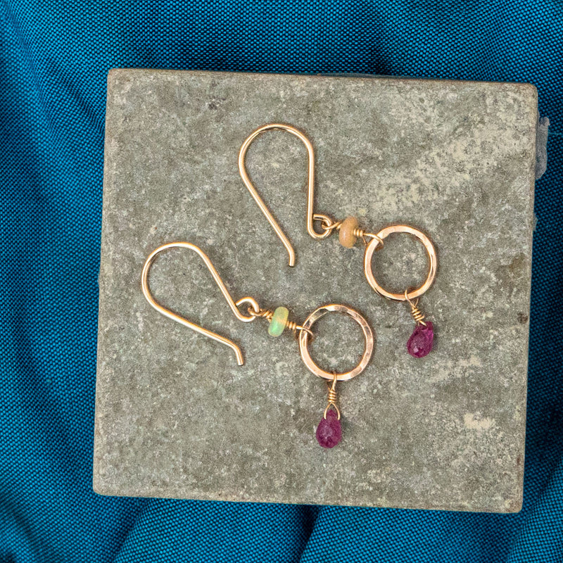 Essential Pink Hoop Earring
