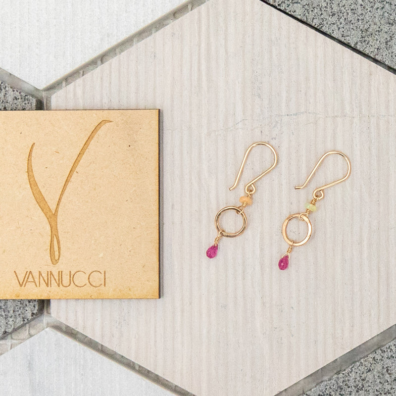 Essential Pink Hoop Earring