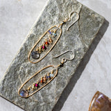 Gemstone Pebble Earring