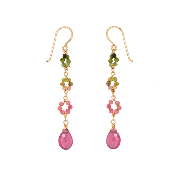 Ombre Fleurette Earring