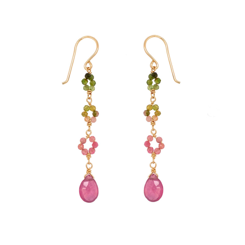 Ombre Fleurette Earring