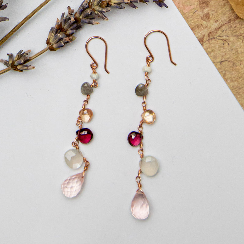 Full-of-Drama Champagne Earring