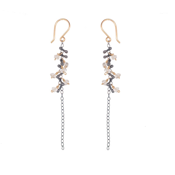 Sliding Links Herkimer Earring