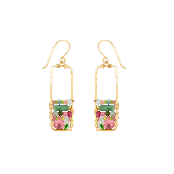 Stained Glass Window Earring